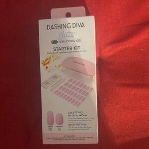 Dashing Diva Glaze Pink LED Gel Starter Kit